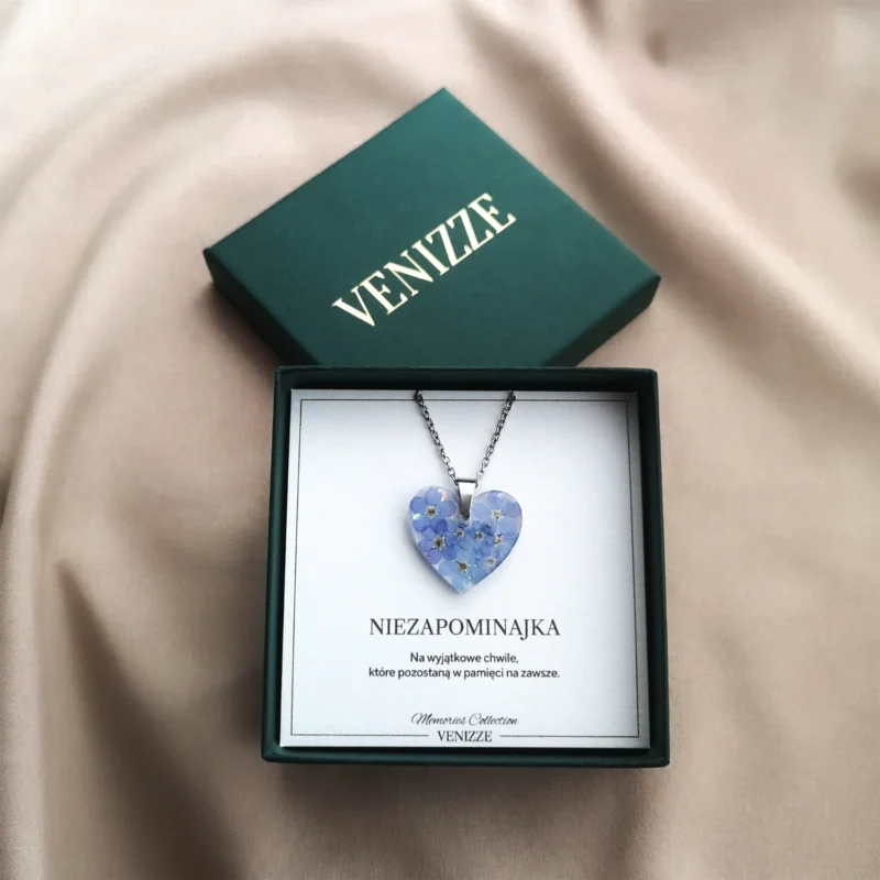Naszyjniki z niezapominajkami