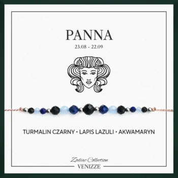 Bransoletka znak zodiaku panna