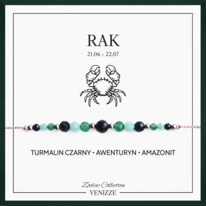 Bransoletka znak zodiaku rak