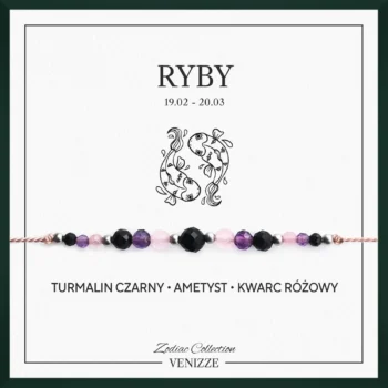 Bransoletka znak zodiaku ryby