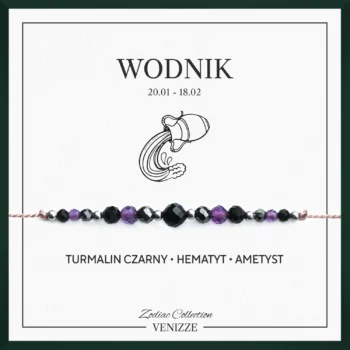 Bransoletka znak zodiaku wodnik