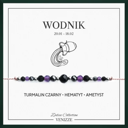 Bransoletka znak zodiaku wodnik