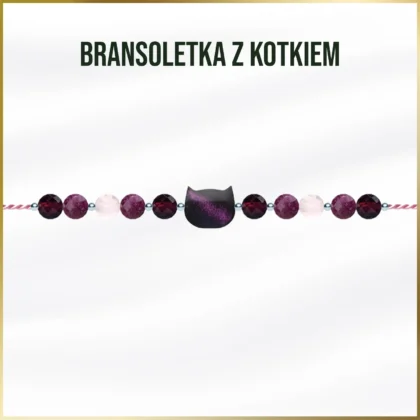 Bransoletka z kotem – biżuteria personalizowana