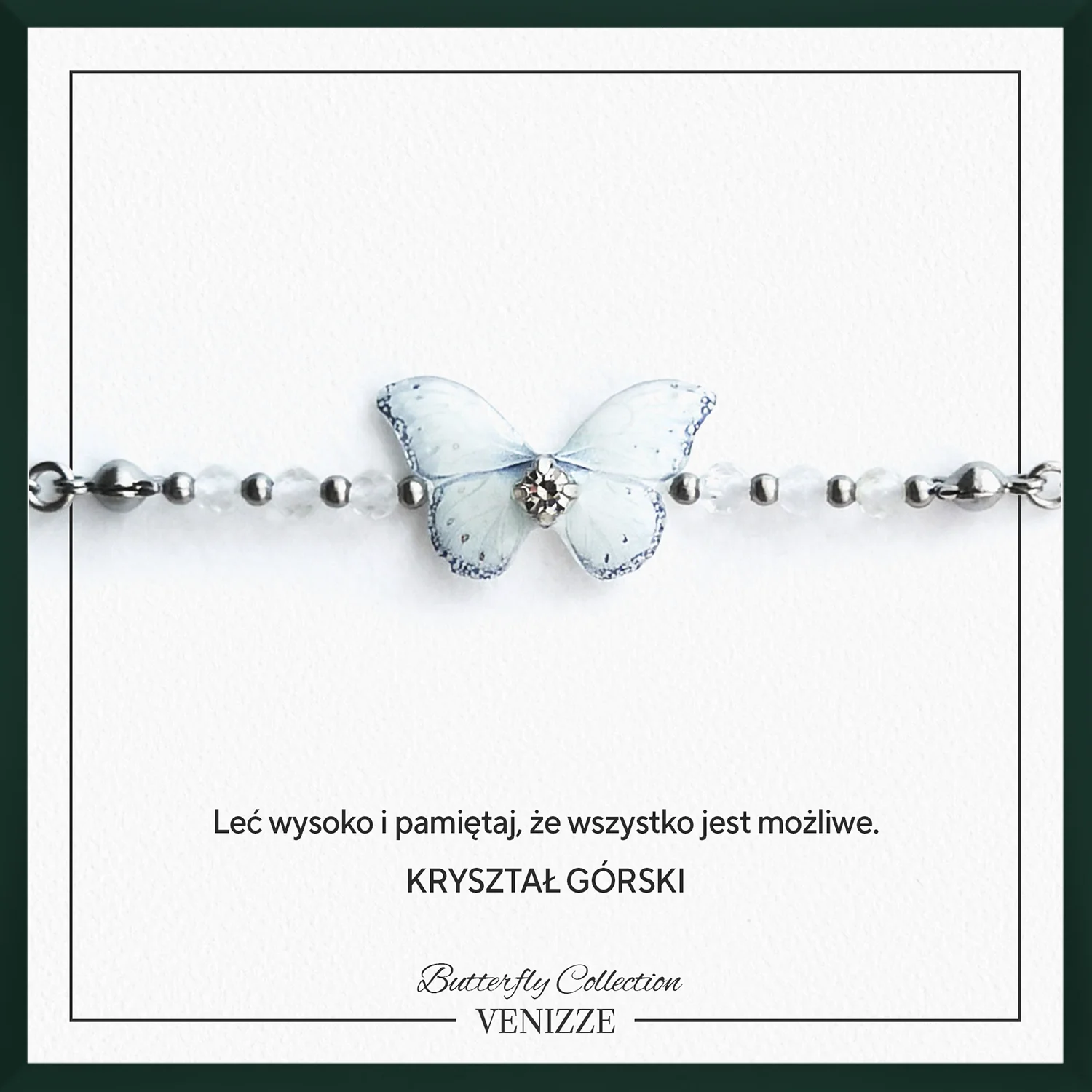 Bransoletka z motylem – Venizze